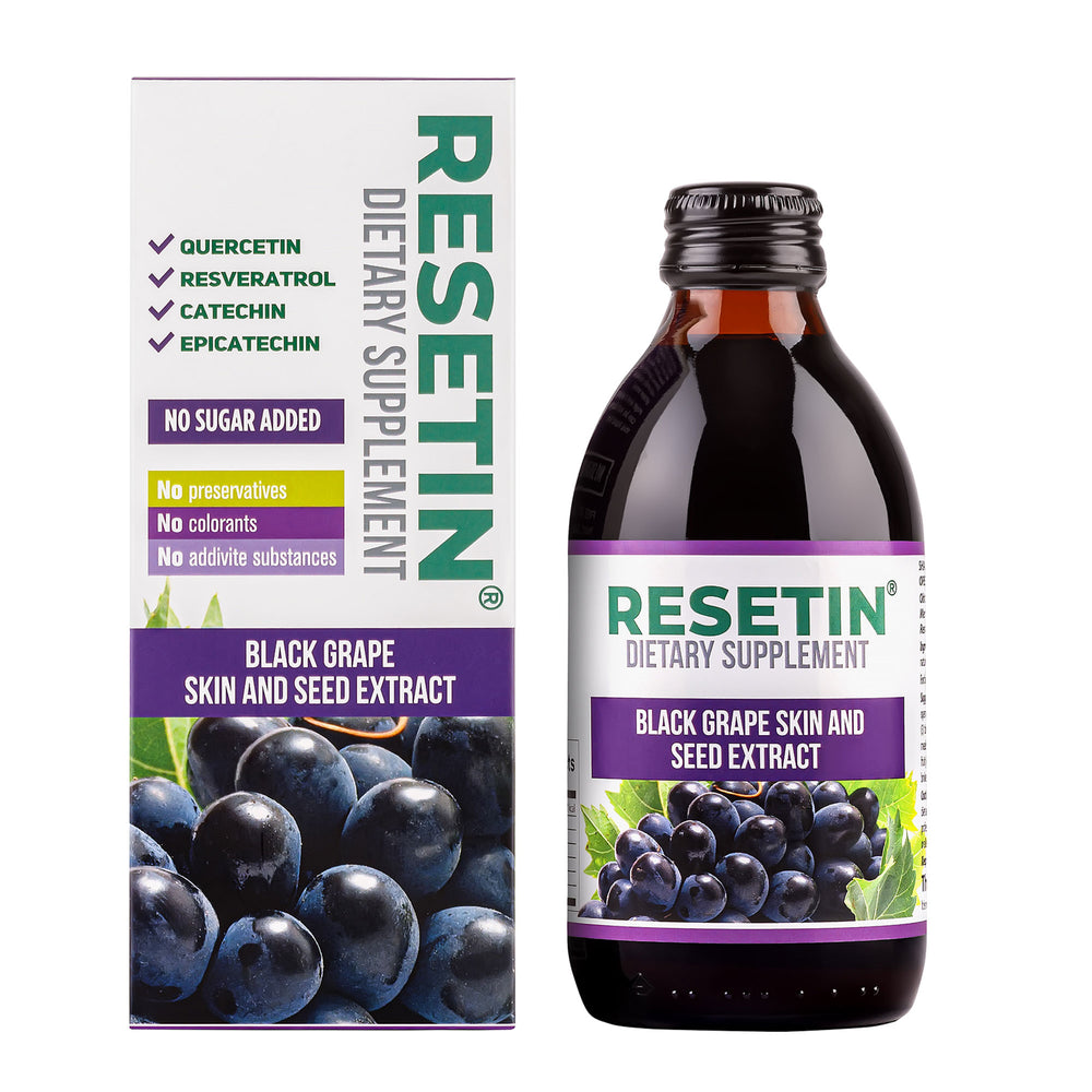 
                  
                    RESETIN Black Grape Skin and Seed Extract 250 ml Dietary Supplement
                  
                