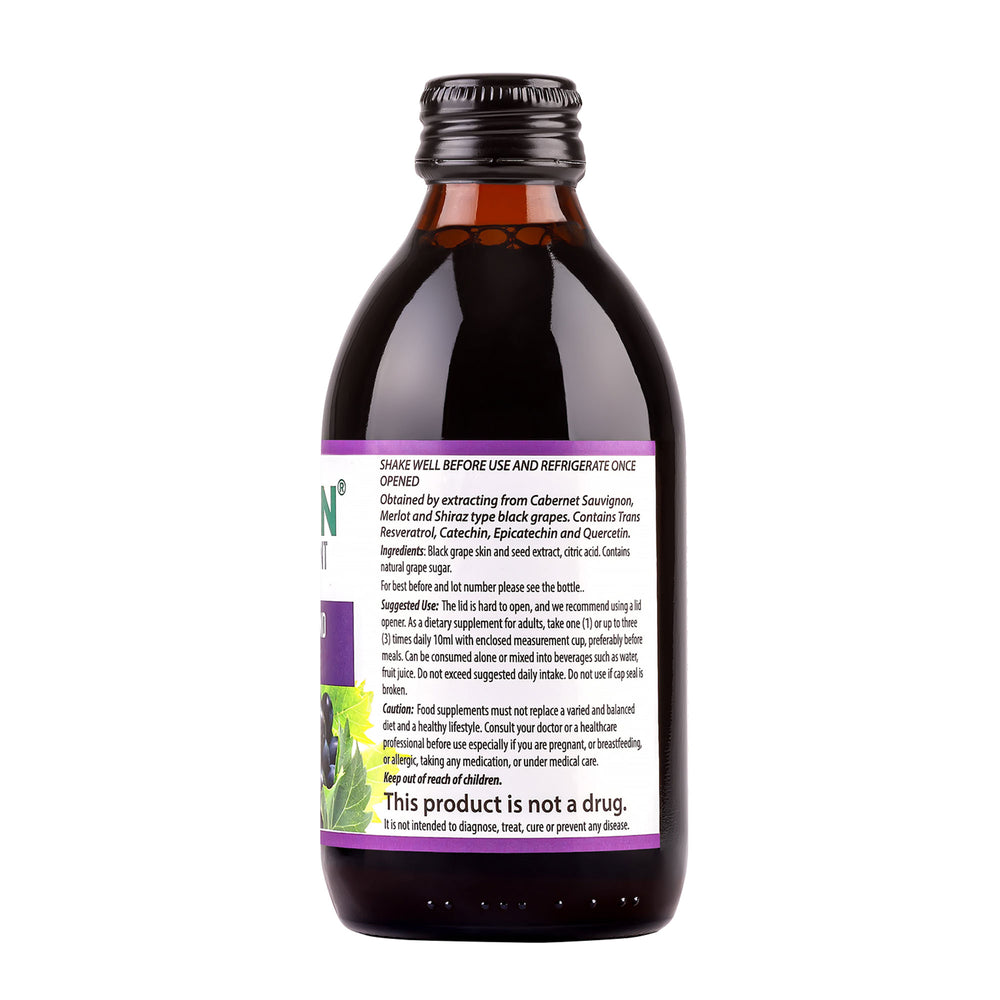 
                  
                    RESETIN Black Grape Skin and Seed Extract 250 ml Dietary Supplement
                  
                